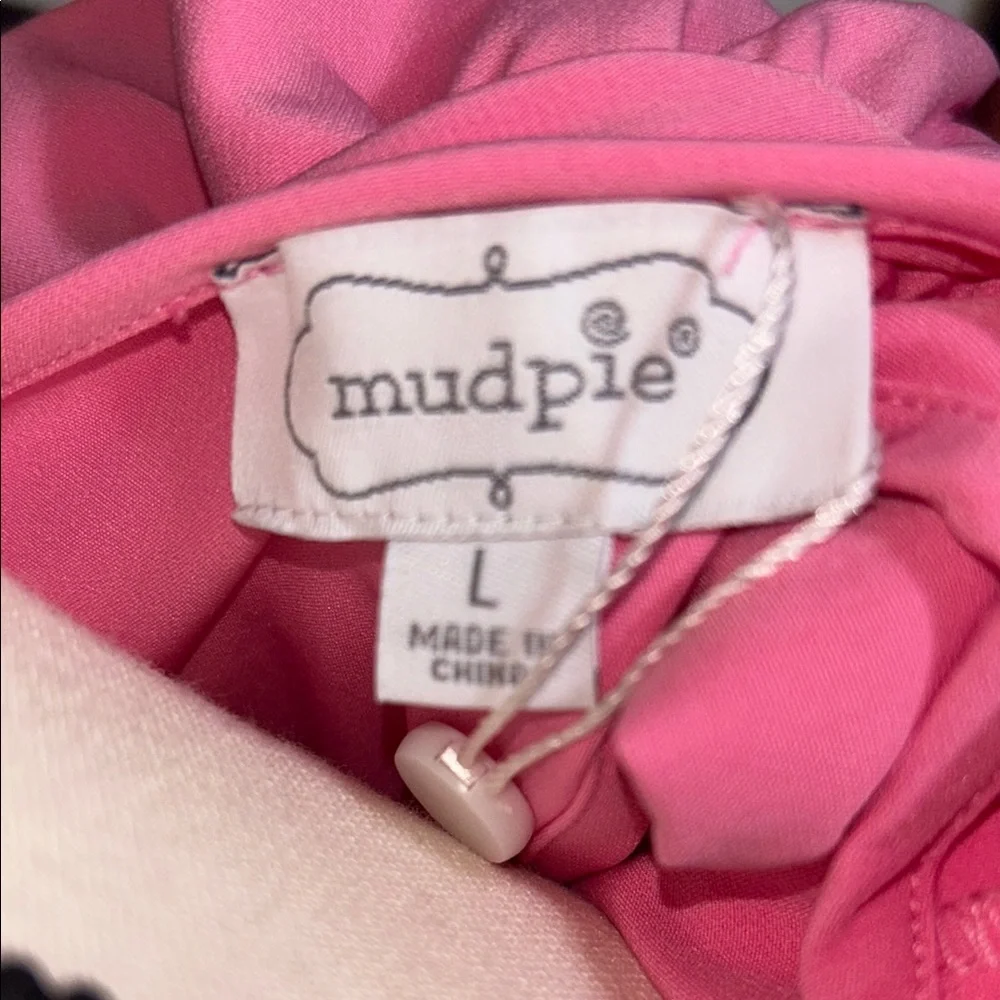 Mud Pie Pink Ruffled Sleeveless Midi Sundress - Picture 3 of 12